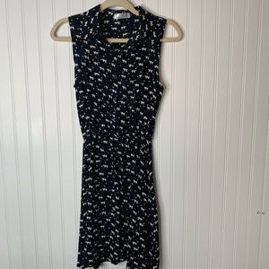 Makiyo cat print sleeveless dress size S